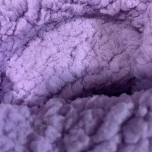 Cozy Purple Sherpa Fleece
